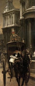 James Tissot : Going to Business
